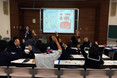 模擬授業の様子1