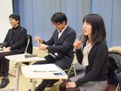 中橋京子氏（教育人間科学部国際共生社会課程卒業、横浜市財政局職員）は今年度入庁の新人社会人。昨年のクルーズツアー参加時はまだ本学学生でした。